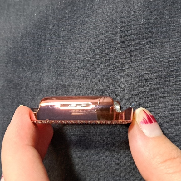 NWT 2 Pack Apple Watch cover Gold & Rose Gold - Picture 6 of 9